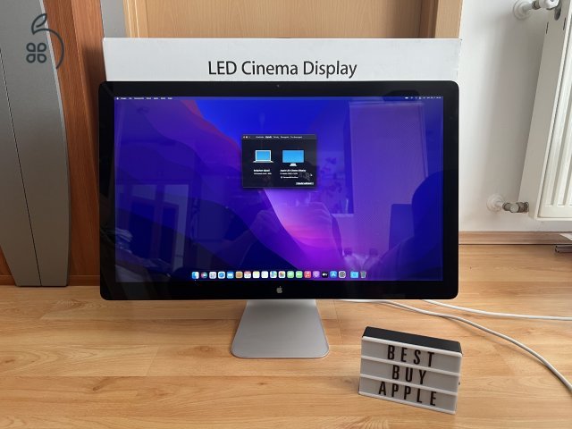 Apple Cinema Display 27” Eladó