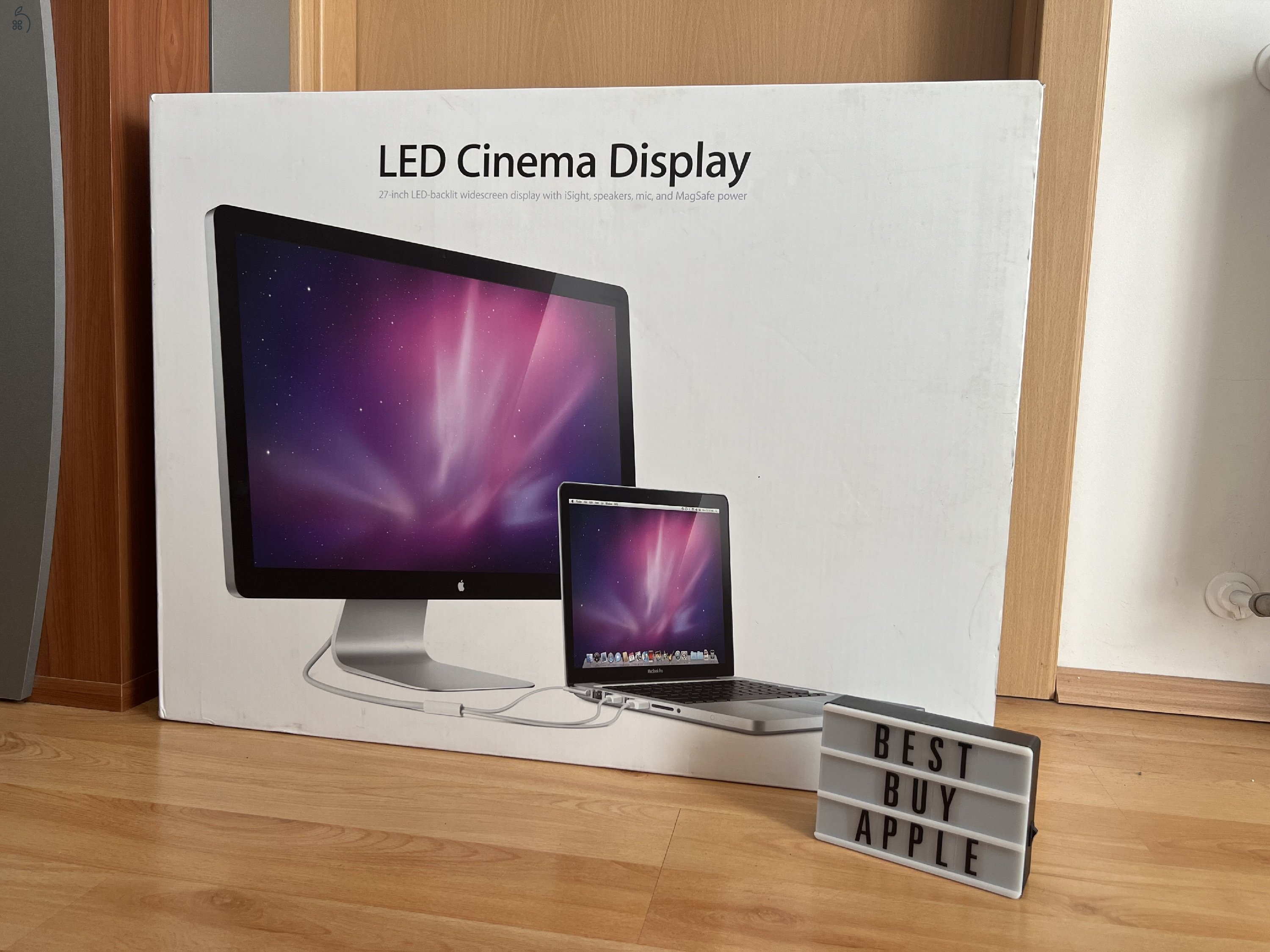 Apple Cinema Display 27” Eladó