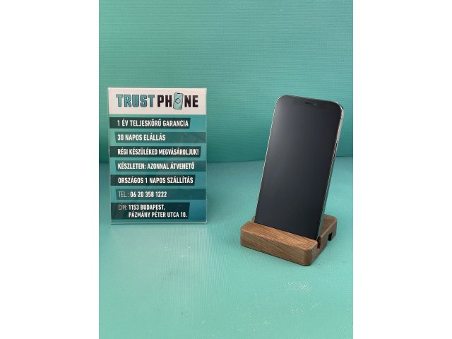 !! 1 ÉV GARANCIA !! iPhone 12 Pro Graphite 128 GB – BM20437 – 100% AKKU