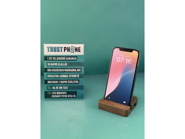 !! 1 ÉV GARANCIA !! iPhone 12 Pro Graphite 128 GB – BM20437 – 100% AKKU