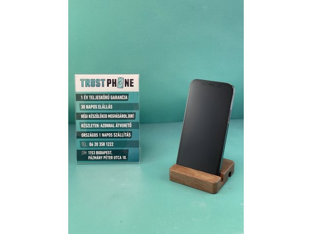 !! 1 ÉV GARANCIA !! iPhone 12 Pro Pacific Blue 256 GB – BM20449 – 100% AKKU