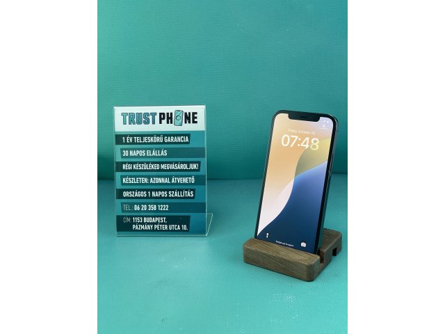 !! 1 ÉV GARANCIA !! iPhone 12 Pro Pacific Blue 128 GB – BM2022132 – 100% AKKU