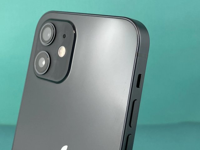 !! 1 ÉV GARANCIA !! iPhone 12 Black 128 GB – TRU033 – 100% AKKU