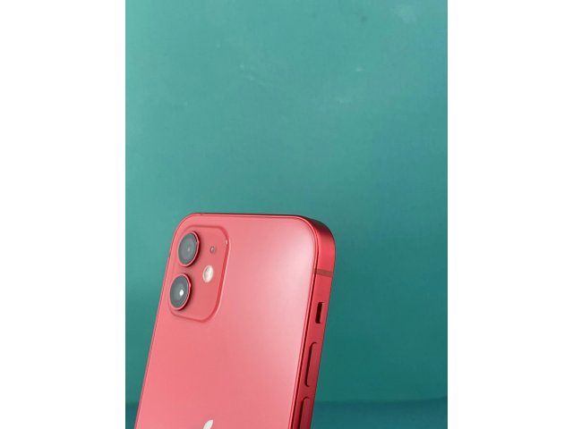 !! 1 ÉV GARANCIA !! iPhone 12 Mini PRODUCT RED 64 GB – TRU037 – 100% AKKU