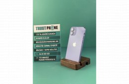 !! 1 ÉV GARANCIA !! iPhone 12 Mini Purple 64 GB – TRU038 – 100% AKKU