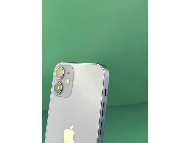 !! 1 ÉV GARANCIA !! iPhone 12 Mini Purple 64 GB – TRU038 – 100% AKKU