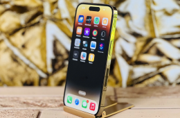 Apple iPhone 14 Pro 128 GB Gold - 100% Akku