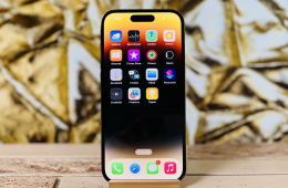 Apple iPhone 14 Pro 128 GB Gold - 100% Akku