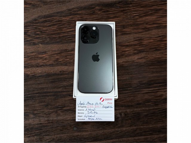 156. Apple iPhone 14 Pro - 512 GB - Space Black