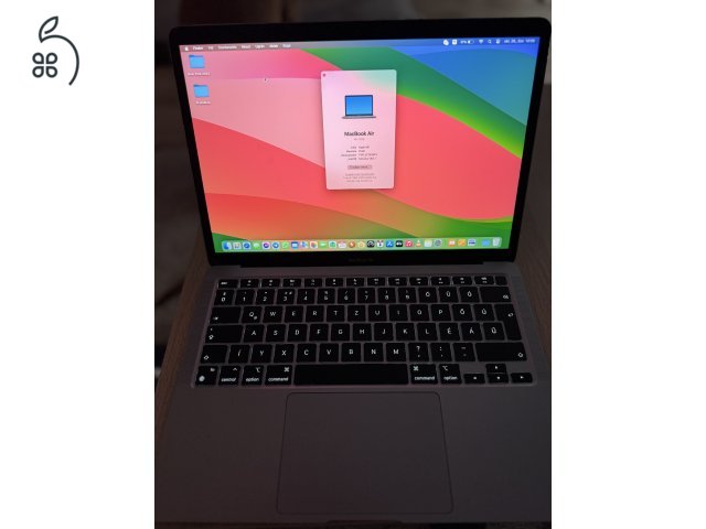 MacBook Air M1 13” (2020)  8/256GB 2026-ig Garanciális!!!