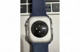 Apple Watch Series 10, 46mm, GPS, Silver Alu Case with Denim Sport Band + ajándékok, 2 év garancia!