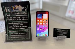 iPhone 12 64GB Kék Független Használt/1-3 hónap gar./Akku 82%/p3759/