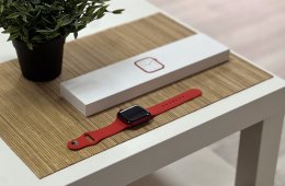 Apple Watch S7 Red CEL 45MM 1 ÉV Garanciával Számlával