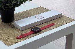 Apple Watch S7 Red CEL 45MM 1 ÉV Garanciával Számlával