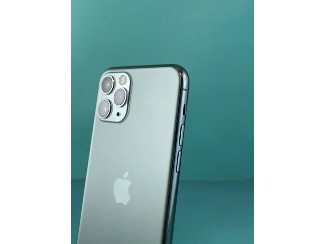 !! 1 ÉV GARANCIA !! iPhone 11 Pro Midnight Green 64 GB – TRU032 – 100% AKKU