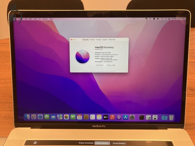 MacBook Pro i7@2.6GHz, 16GB RAM, 1TB SSD