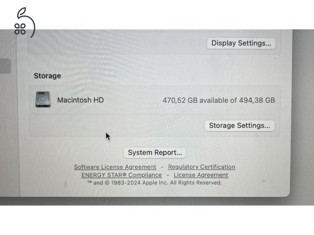 Macbook Air M1 CTO 16 GB ram/500 GB ssd