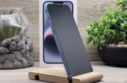 Hibátlan iPhone 14 Plus Blue 128GB 1 ÉV Garanciával Számlával 96% Akksi