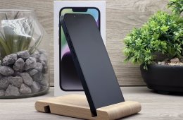 iPhone 14 Midnight 128GB 1 ÉV Garanciával Számlával 94% Akksi