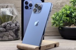 Hibátlan iPhone 13 Pro Max Sierra Blue 128GB 1 ÉV Garanciával Számlával 92% Akksi