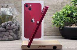 iPhone 13 Red 128GB 1 ÉV Garanciával Számlával Aksi 96%