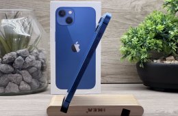 iPhone 13 Blue 128GB 1 ÉV Garanciával Számlával Aksi 96%