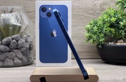 iPhone 13 Blue 128GB 1 ÉV Garanciával Számlával Aksi 96%