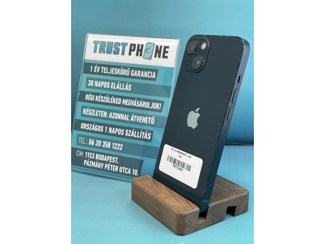 !! 1 ÉV GARANCIA !! ! AKCIÓ ! iPhone 13 Midnight 256 GB – BM20517 – 89% AKKU