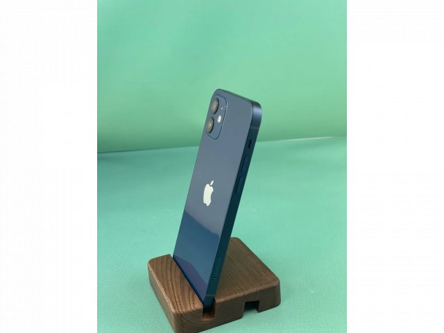 !! 1 ÉV GARANCIA !! iPhone 12 Mini Blue 128 GB – TRU066 – 100% AKKU