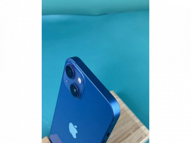 !! 1 ÉV GARANCIA !! iPhone 13 Blue 128 GB – TRU082 – 100% AKKU