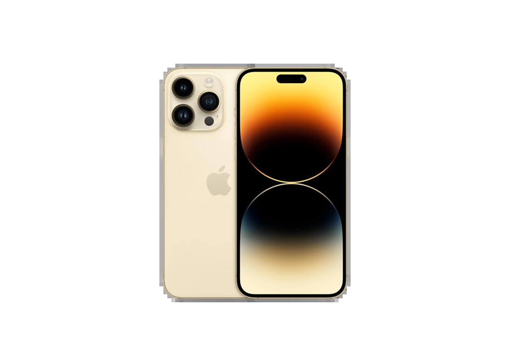 !! 1 ÉV GARANCIA !! iPhone 14 Pro Max Gold 256 GB – TRU089 – 100% AKKU