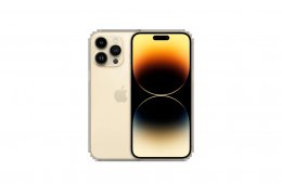 !! 1 ÉV GARANCIA !! iPhone 14 Pro Max Gold 256 GB – TRU089 – 100% AKKU