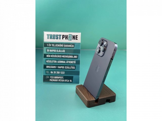 !! 1 ÉV GARANCIA !! iPhone 14 Pro Purple 128 GB – TRU094 – 100% AKKU