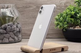 Hibátlan iPhone 11 White 128GB 1 ÉV Garanciával Számlával 91% Akksi