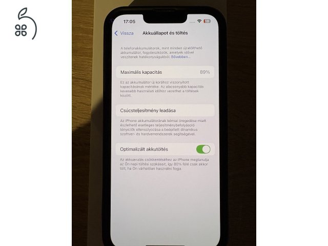 Iphone 13 256 GB 89% Akksi