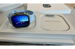 Hibátlan Apple Watch Ultra GPS + Cellular 49mm Titan eladó Akkumulátor: 97%