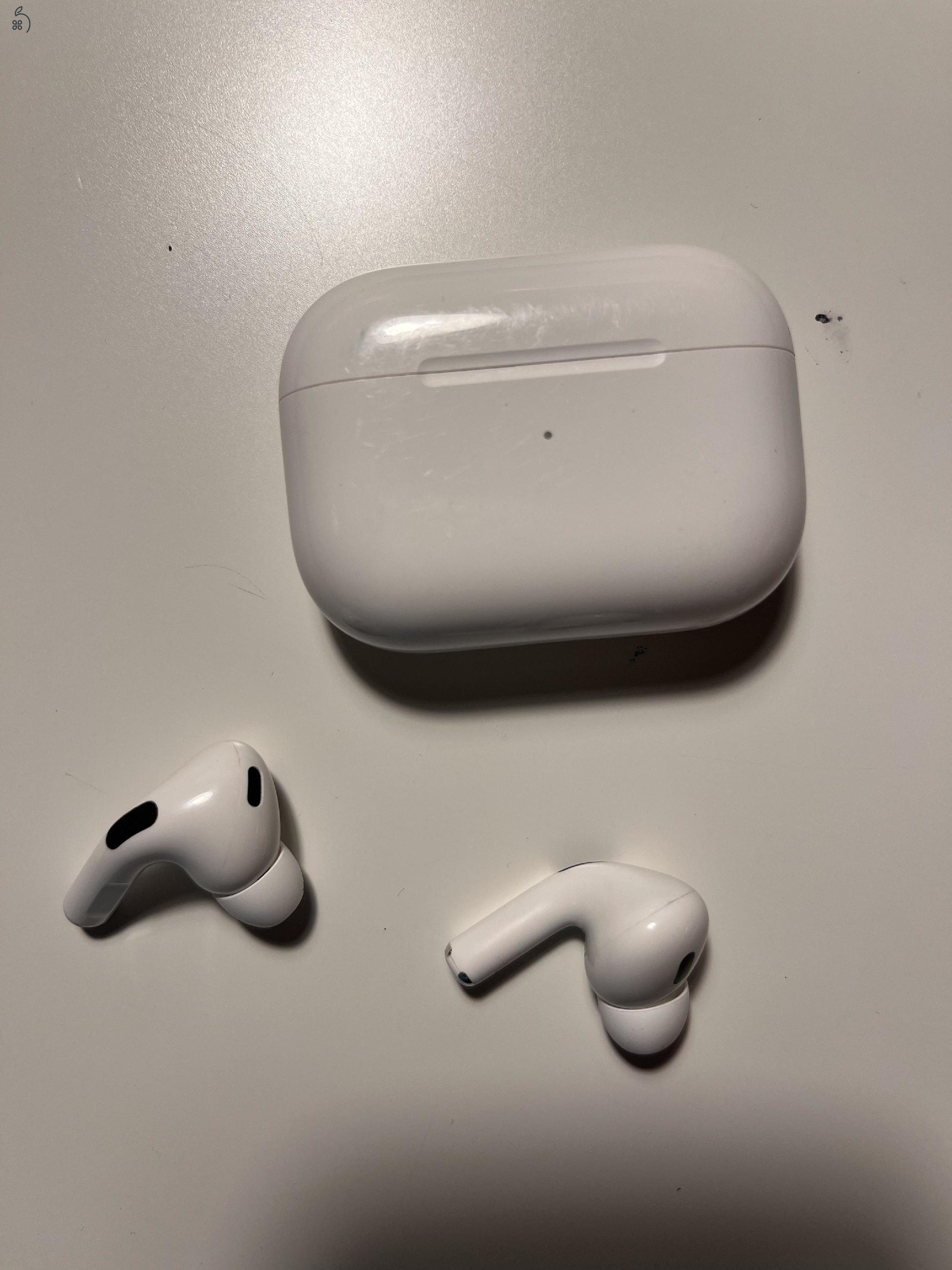 AirPods Pro 2nd gen aktív zajkioltás Magsafe (MQD83ZM/A) (2022)