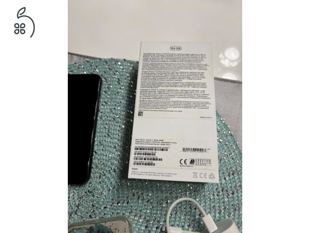 Iphone 11 64 Mb kartyafüggetlen telefon eladó 