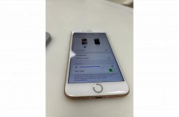 Nagyon szép iPhone 8 Plus 256GB Gold Független 100%-os akku 3 Hó Bolti Gar!