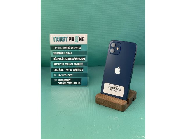 !! 1 ÉV GARANCIA !! iPhone 12 Blue 128 GB – BM20654 – 94% AKKU