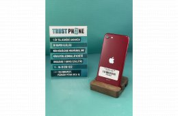 !! 1 ÉV GARANCIA !! iPhone SE (2022) PRODUCT RED 128 GB – TRU002 – 100% AKKU