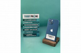 !! 1 ÉV GARANCIA !! iPhone 13 Mini Blue 256 GB – TRU058 – 100% AKKU