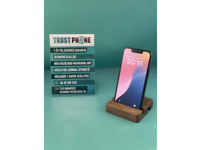 !! 1 ÉV GARANCIA !! iPhone 13 Mini Midnight 256 GB – TRU060 – 100% AKKU