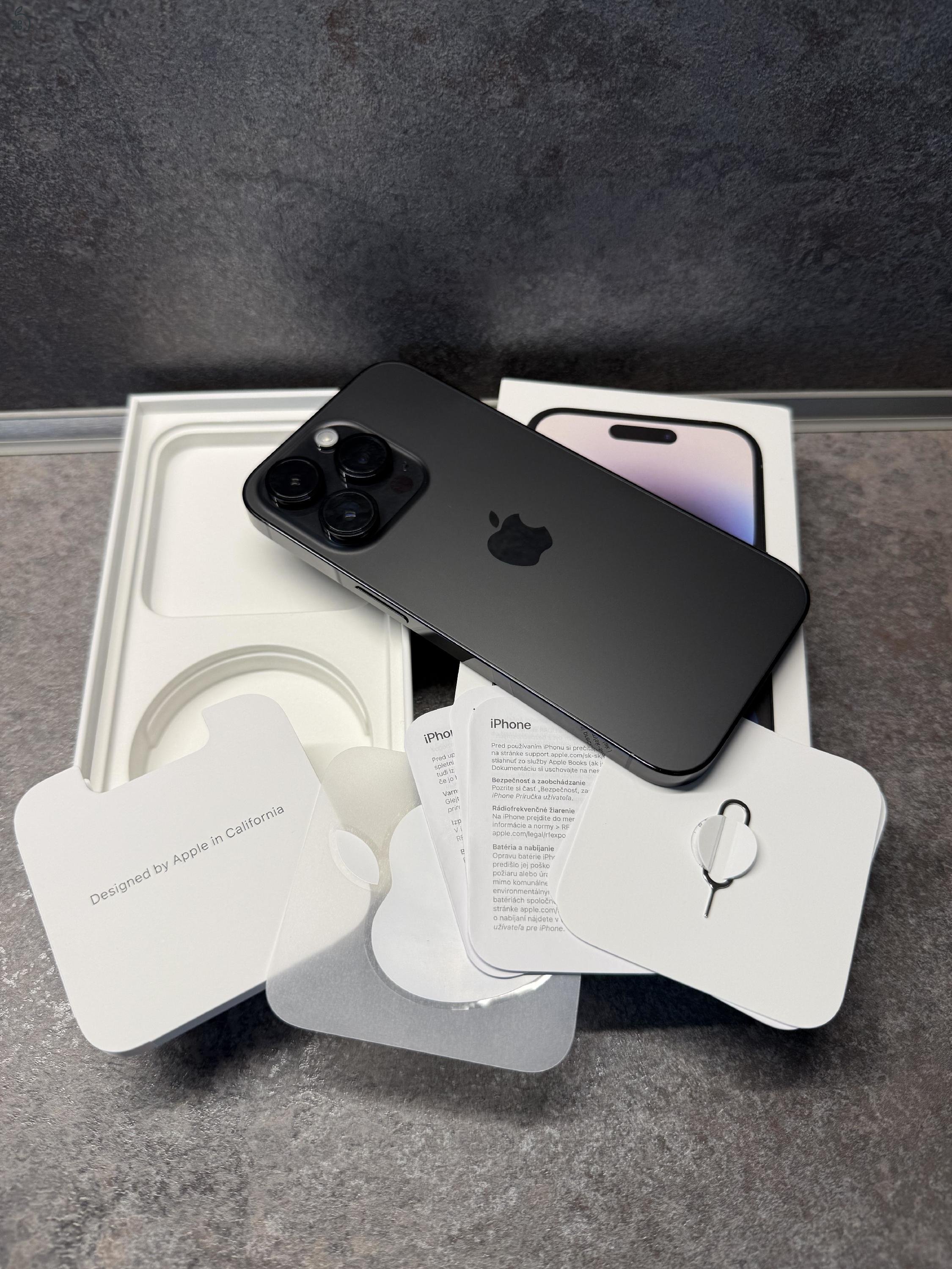 Apple Iphone 14 Pro, 256 GB, Space Balck szín