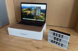 2019 Retina MacBook Air 13 / i5 1.6GHz / 8GB / 128GB SSD / Magyar / Gold