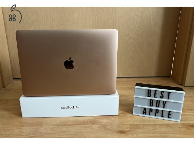 2019 Retina MacBook Air 13 / i5 1.6GHz / 8GB / 128GB SSD / Magyar / Gold