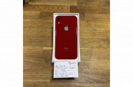 59. Apple iPhone XR - 64 GB - Product(RED) - Kártyafüggetlen - ÚJ AKKU