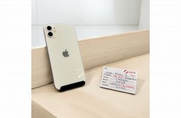 154. Apple iPhone 11 - 128 GB - Fehér - ÚJ AKKU - Újszerű