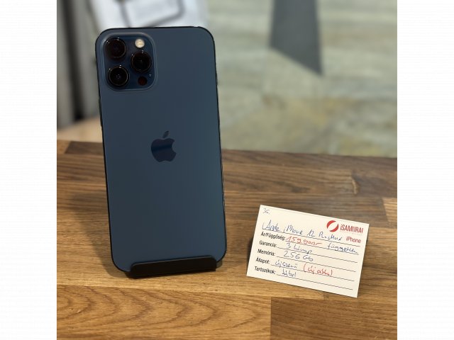 36. Apple iPhone 12 Pro Max - 256 GB - Óceánkék - Független