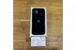 54. Apple iPhone 12 - 128 GB - Fekete - ÚJ AKKU